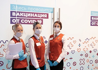 Вакцинация от COVID-19 в ТЦ «Кунцево-Плаза» и «Домодедовский»