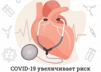 COVID-19 увеличивает риск инфаркта миокарда и ишемического инсульта